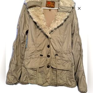 Twill Twenty Two Cream Jacket